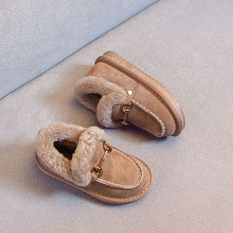 Runda Tå Baby Vinterskor