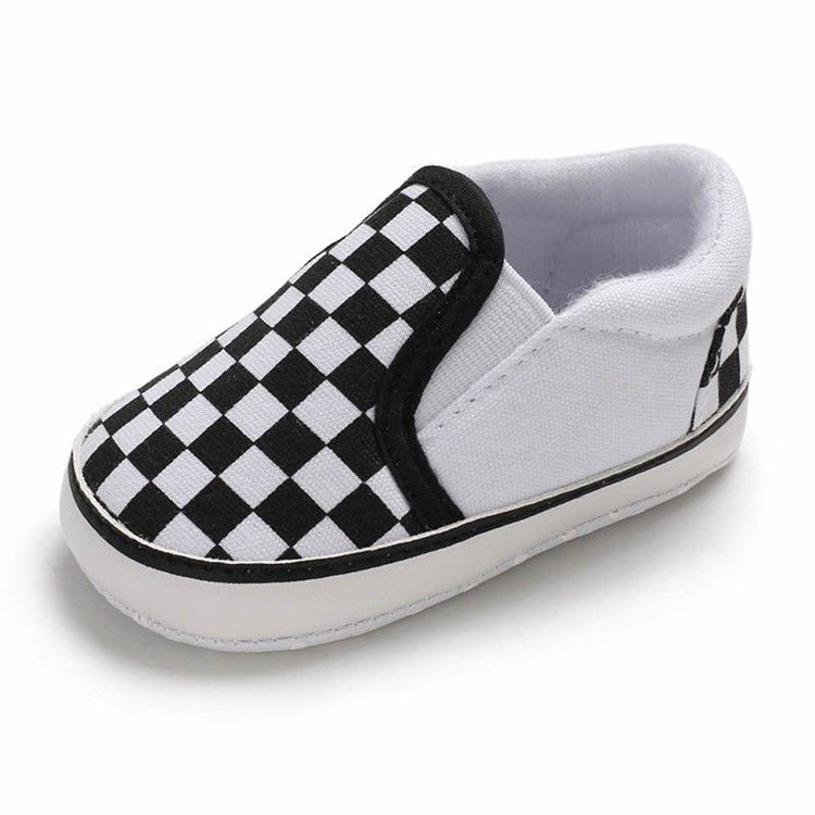 Rutiga Slip-On Småbarnsskor