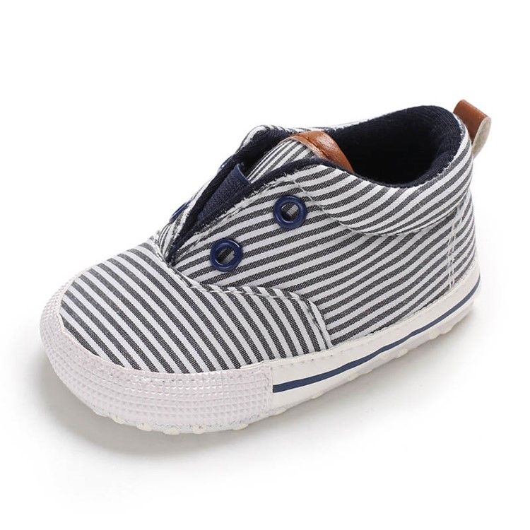 Stripe Slip-On Baby Småbarnsskor