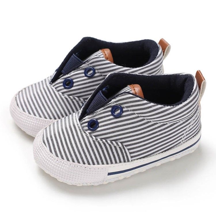 Stripe Slip-On Baby Småbarnsskor