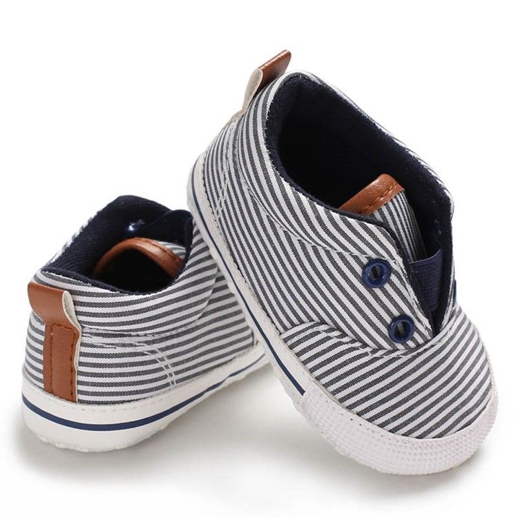 Stripe Slip-On Baby Småbarnsskor