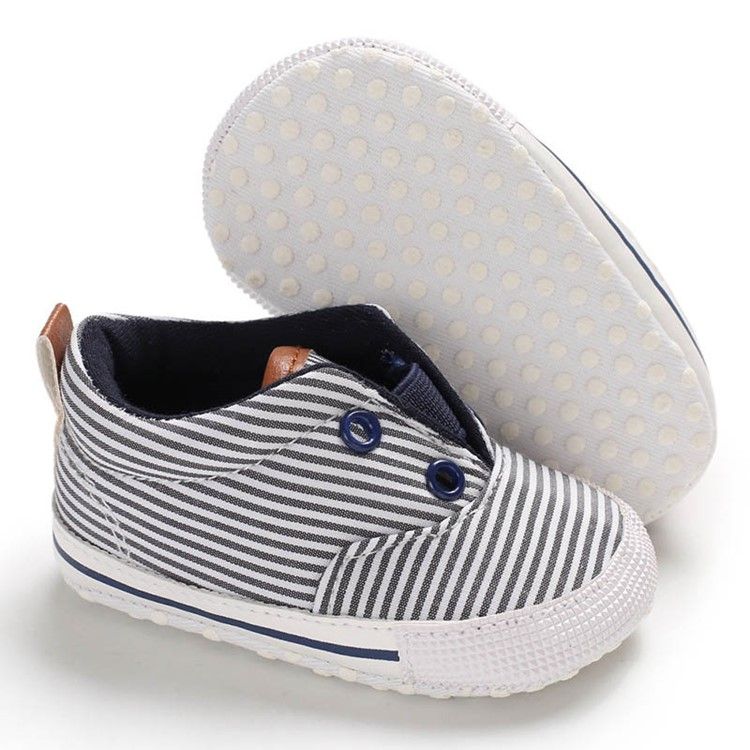 Stripe Slip-On Baby Småbarnsskor