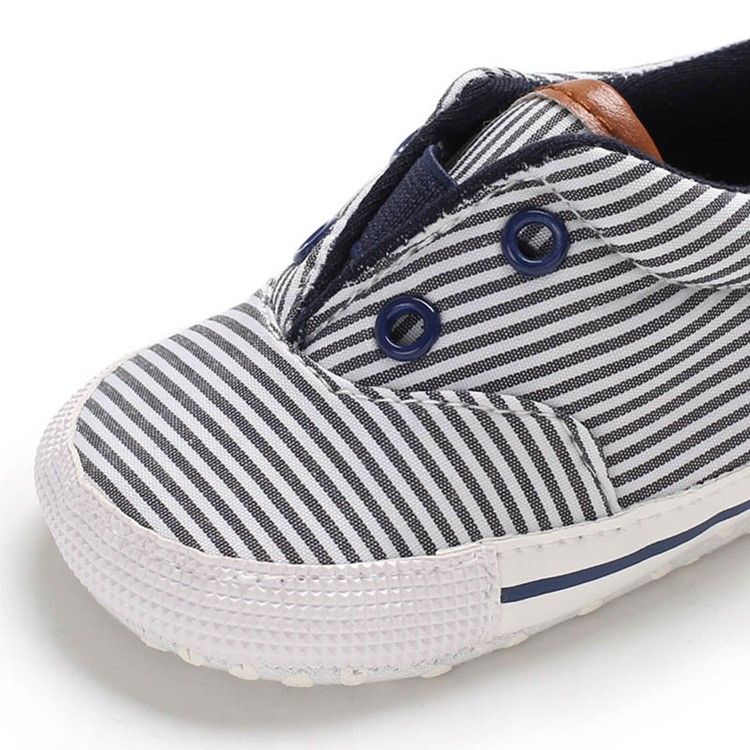 Stripe Slip-On Baby Småbarnsskor