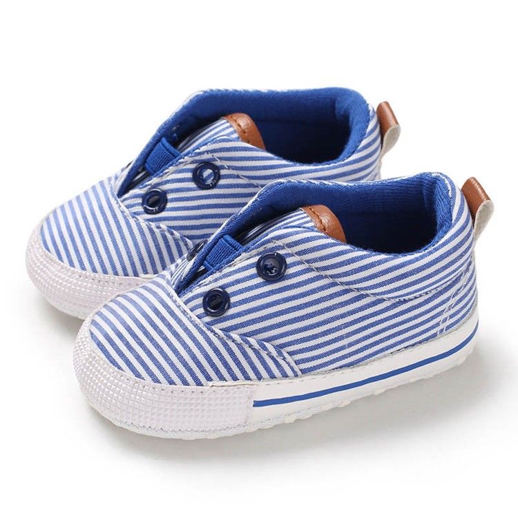 Stripe Slip-On Baby Småbarnsskor