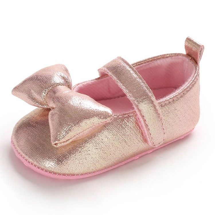 Vanliga Bowknot Småbarnsskor