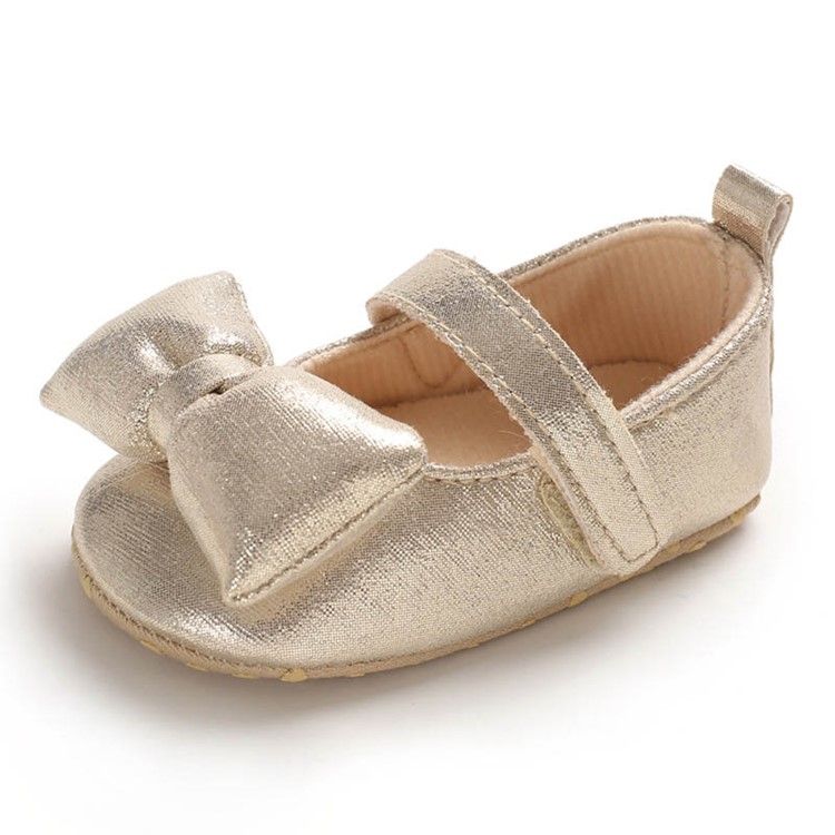 Vanliga Bowknot Småbarnsskor