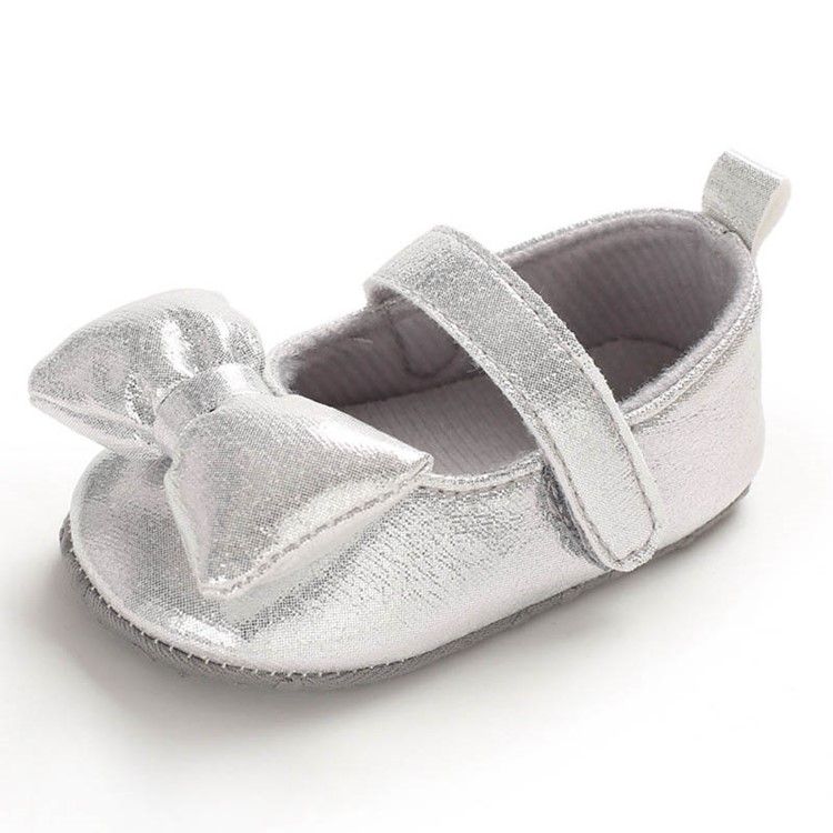 Vanliga Bowknot Småbarnsskor