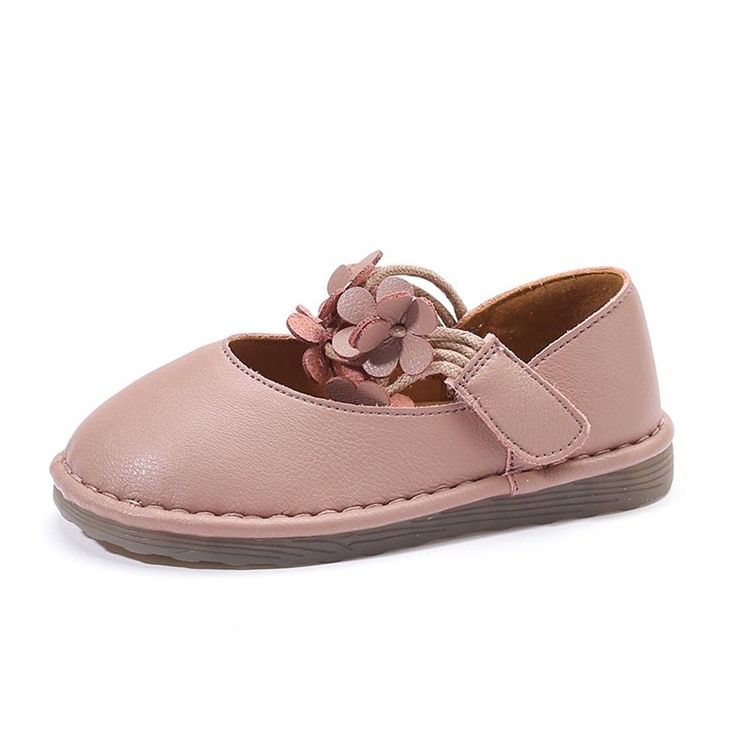 Vanliga Runda Tå Fall Baby Princess Skor
