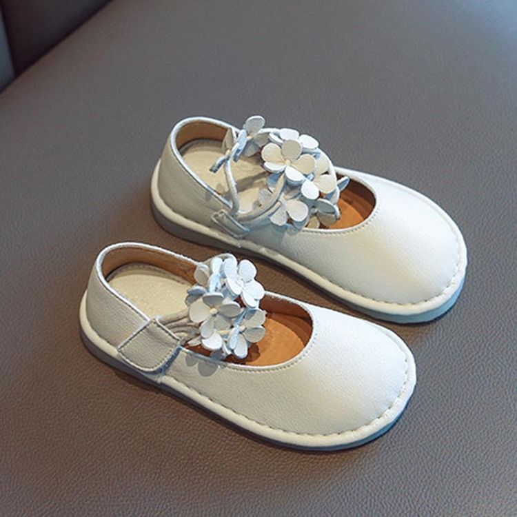 Vanliga Runda Tå Fall Baby Princess Skor