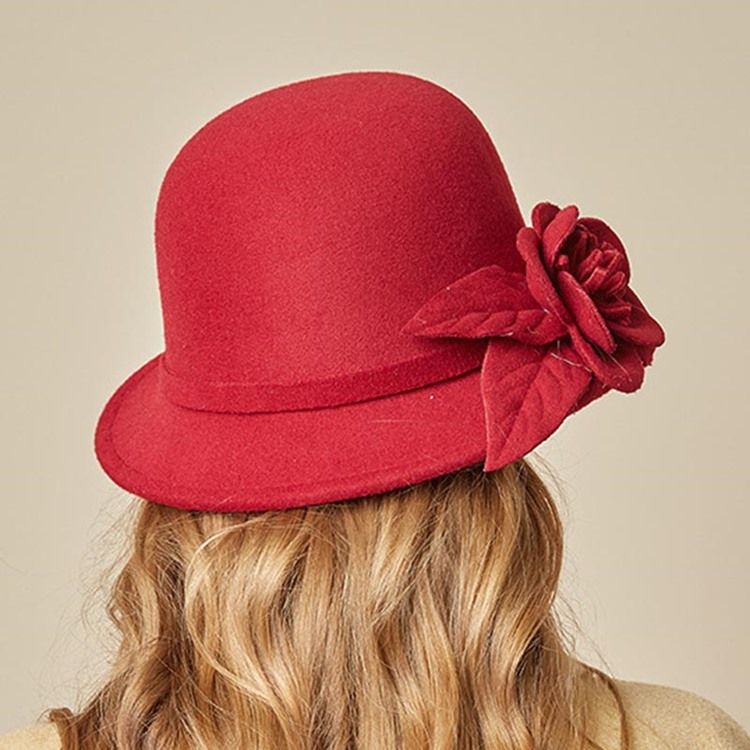 3D Ullblandningar Fedora-Hatt