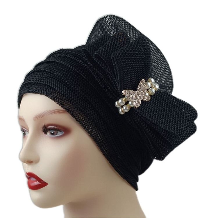 Bead Ethnic Plain Vinter hattar