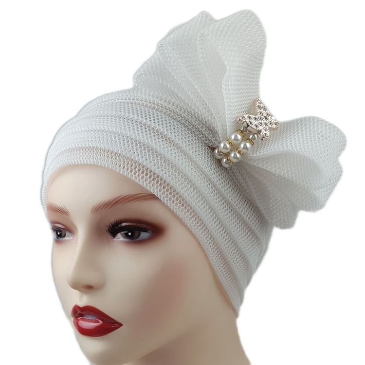 Bead Ethnic Plain Vinter hattar