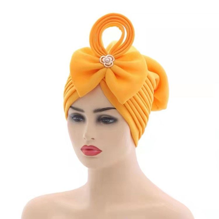 Bowknot Vanliga Vinterhattar I Bomull