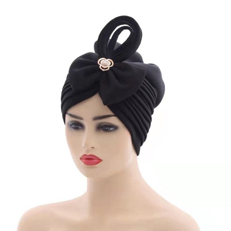 Bowknot Vanliga Vinterhattar I Bomull