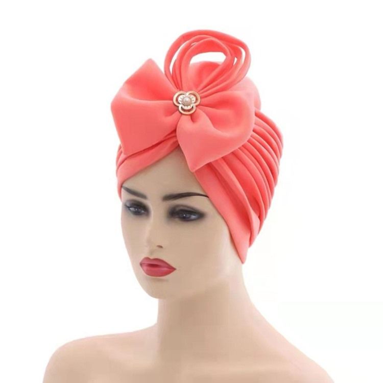 Bowknot Vanliga Vinterhattar I Bomull
