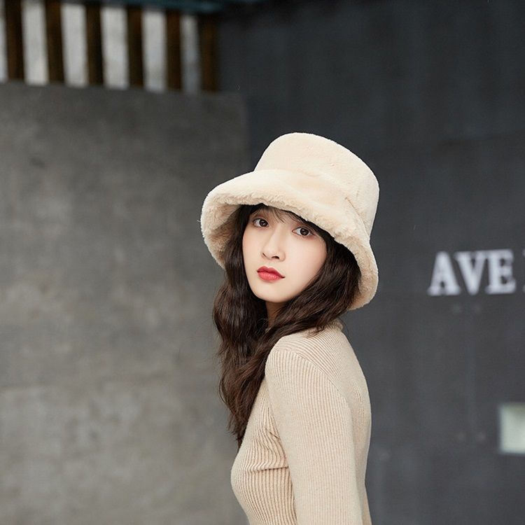 Bucket Fur Spring Sweet Vanliga hattar