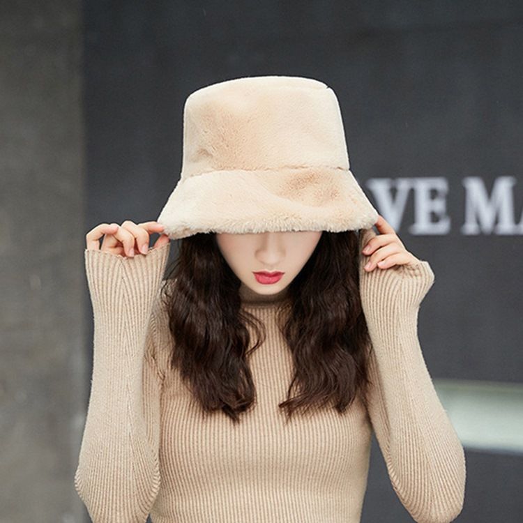 Bucket Fur Spring Sweet Vanliga hattar