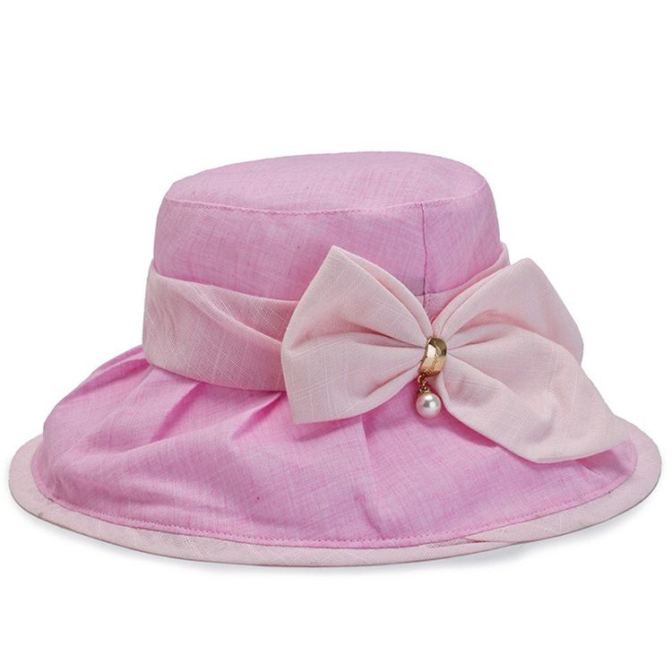 Bucket Hat Bowknot hösthattar