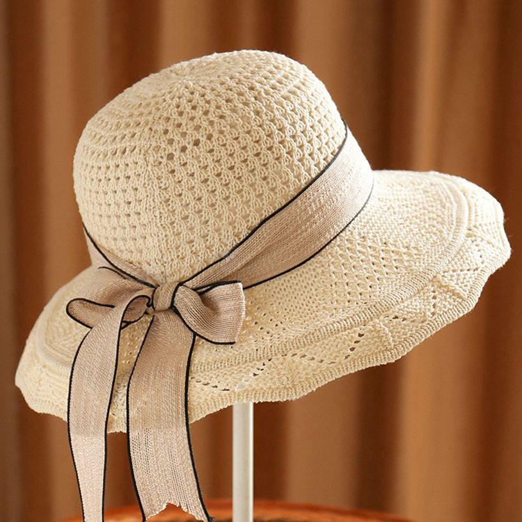 Bucket Lace Bomull Vanlig Hösthatt