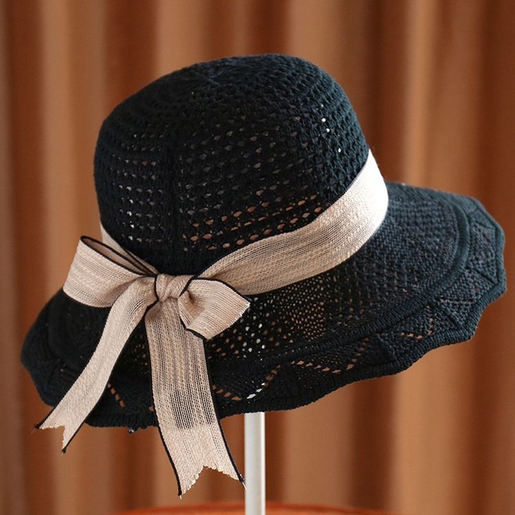 Bucket Lace Bomull Vanlig Hösthatt
