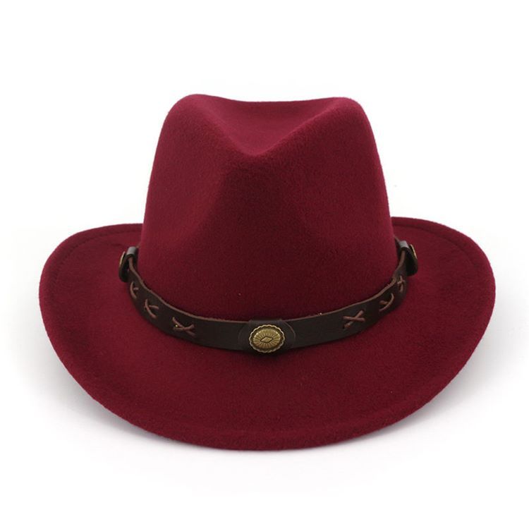 Cowboyhatt Hemming Plain Våren hattar