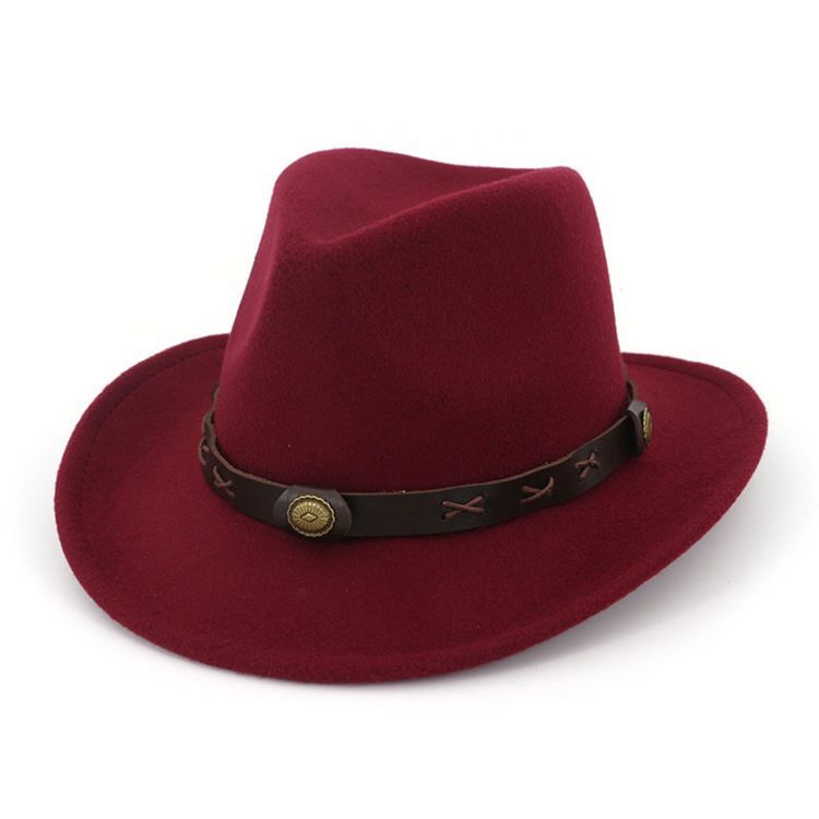 Cowboyhatt Hemming Plain Våren hattar