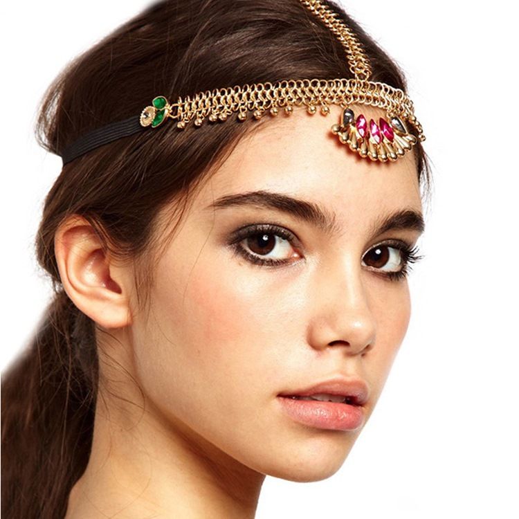 Diamante Head Chain Present HåraCCessoarer