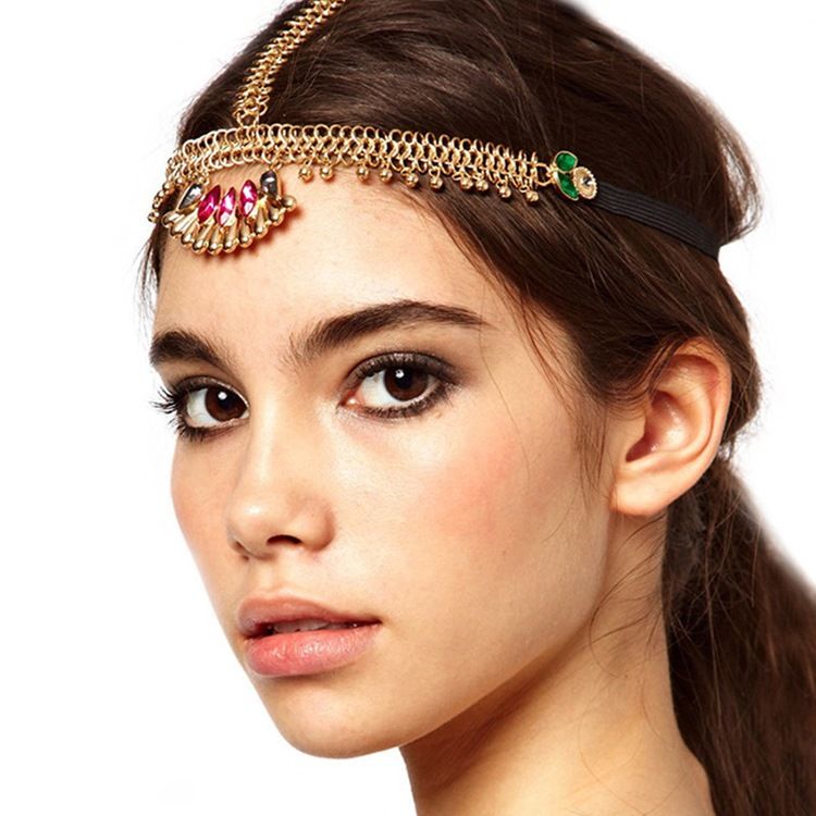 Diamante Head Chain Present HåraCCessoarer