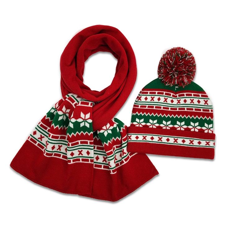 European Patchwork Color Block Vinterhattar