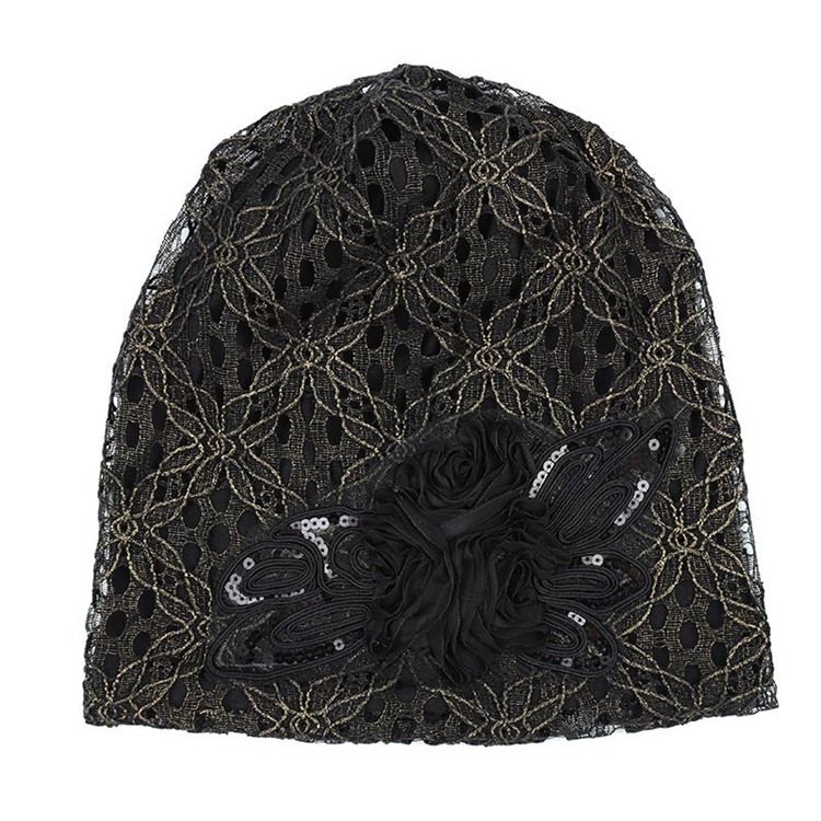 Fabulous Hollow Out Spets Dam Hatt För Höst Och Vinter