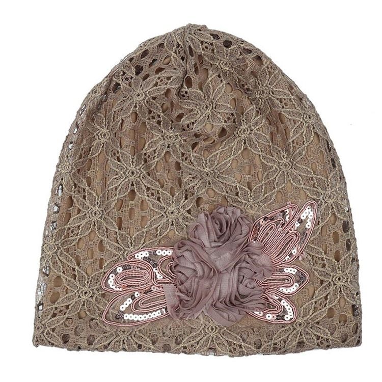 Fabulous Hollow Out Spets Dam Hatt För Höst Och Vinter