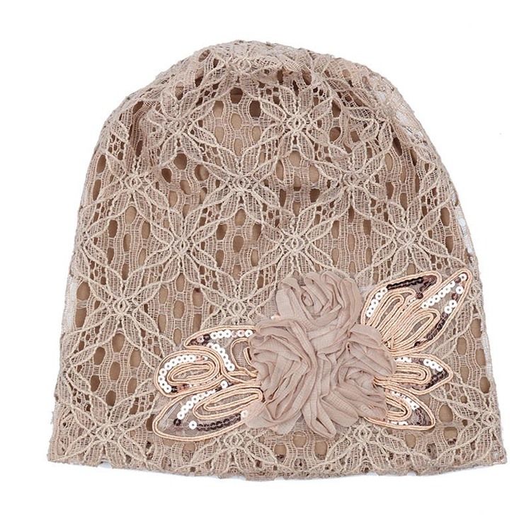 Fabulous Hollow Out Spets Dam Hatt För Höst Och Vinter