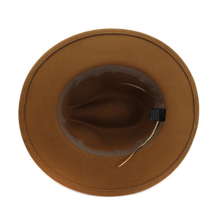 Fedora Hat Print Leopard Vinterhattar