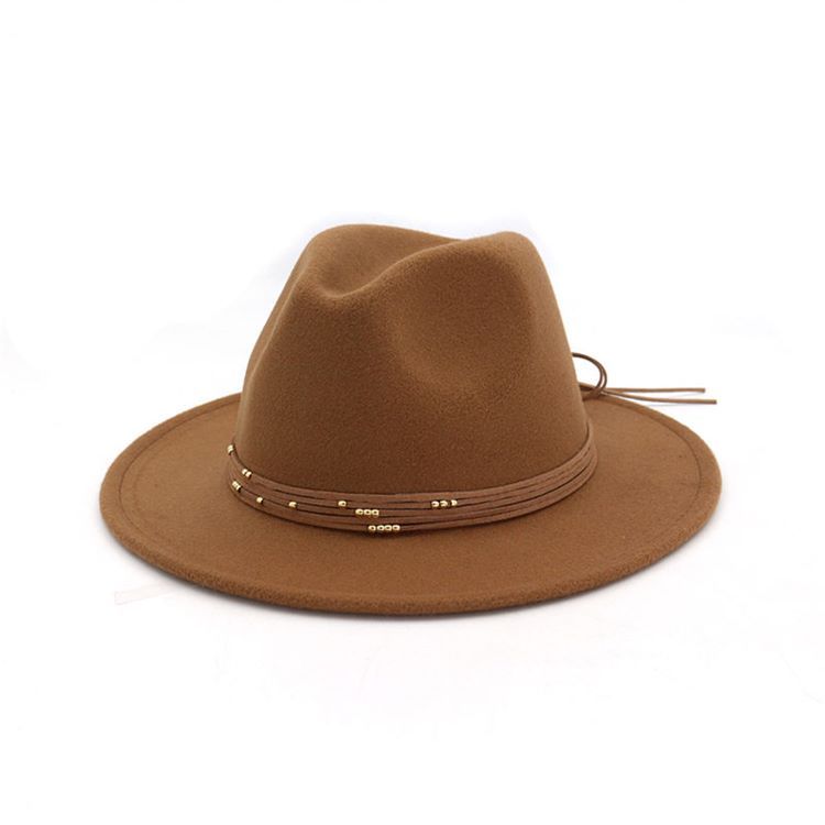 Fedora-Hatt I Vanlig Ullblandning
