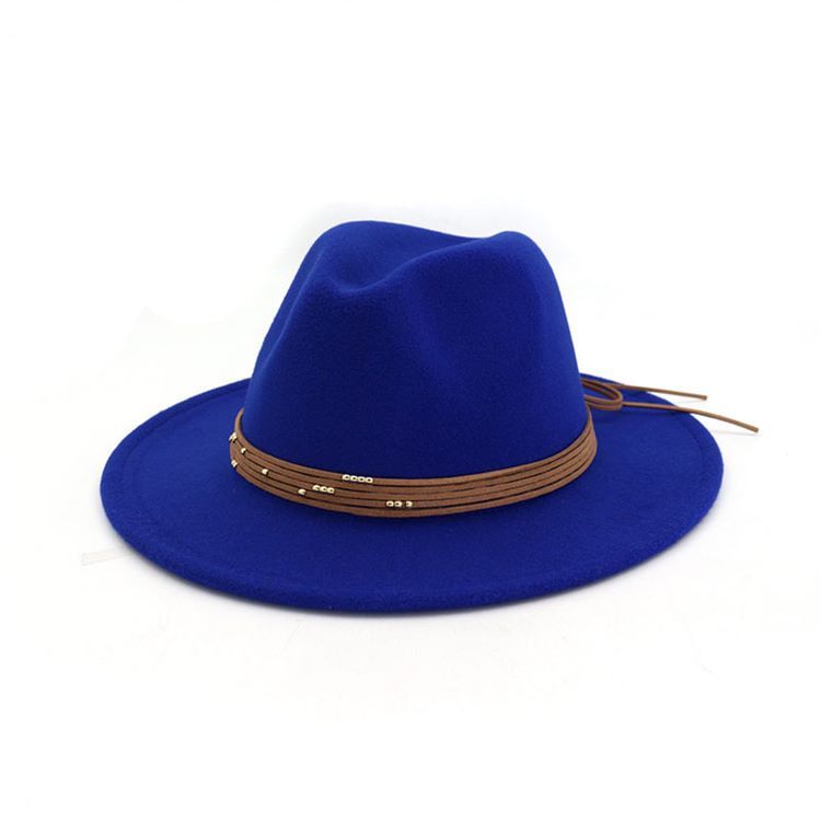 Fedora-Hatt I Vanlig Ullblandning