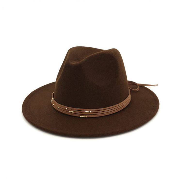 Fedora-Hatt I Vanlig Ullblandning