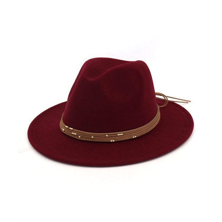 Fedora-Hatt I Vanlig Ullblandning