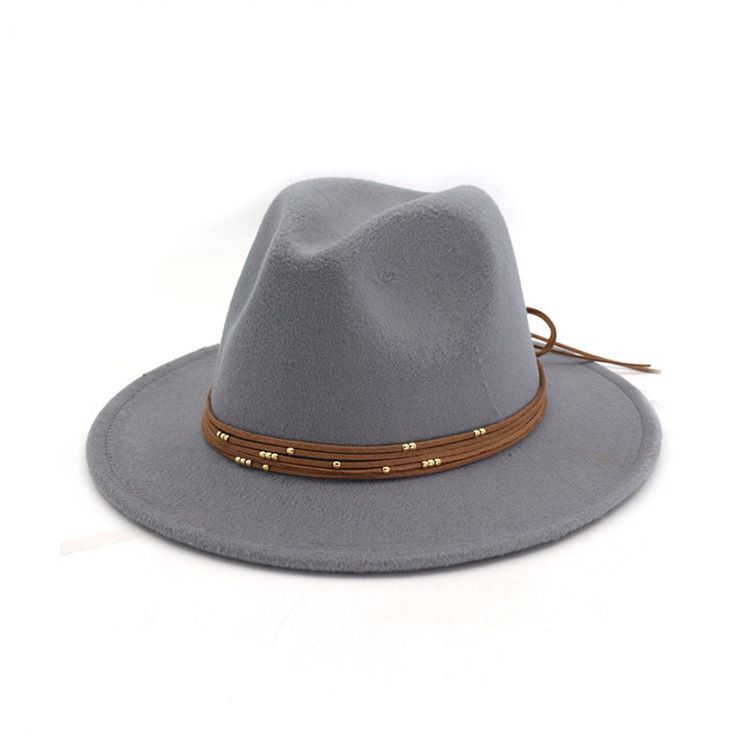 Fedora-Hatt I Vanlig Ullblandning