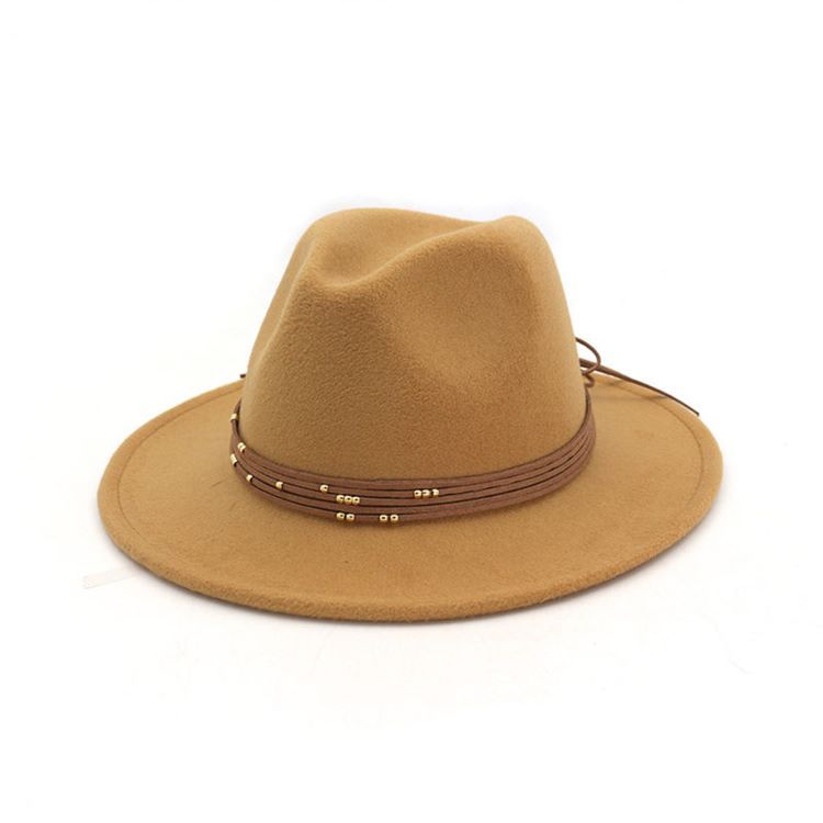 Fedora-Hatt I Vanlig Ullblandning