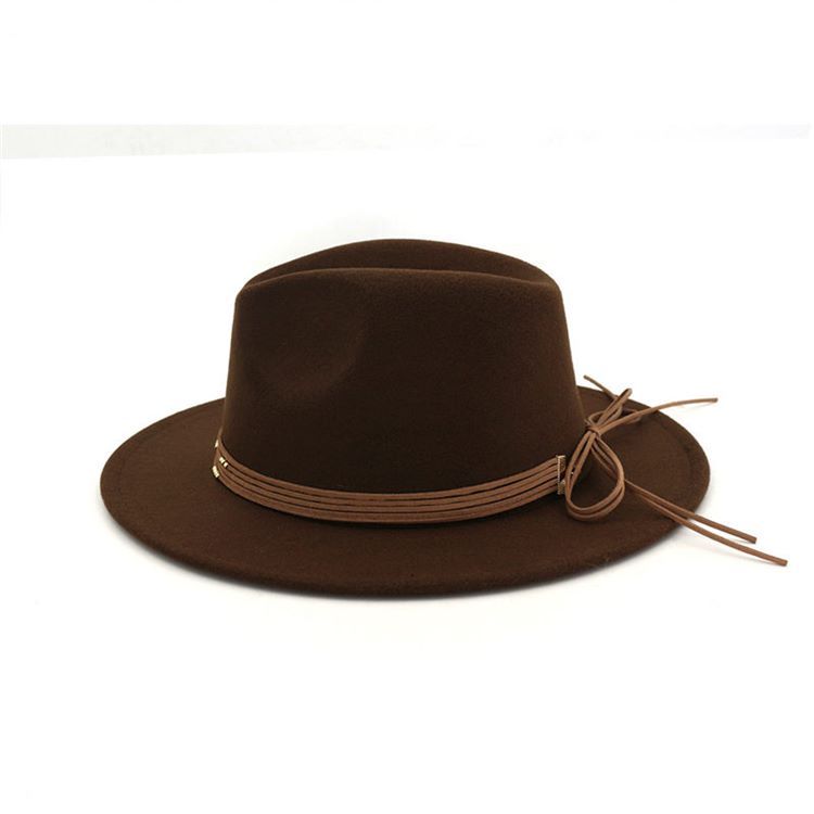Fedora-Hatt I Vanlig Ullblandning