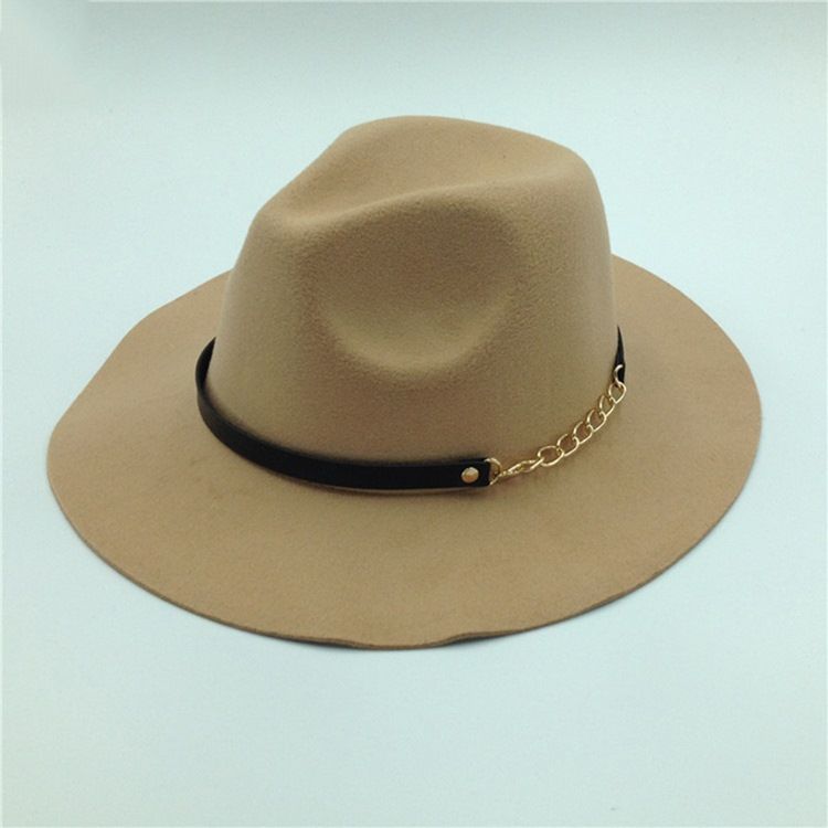 Fedora Wool Blends Vanliga Vinterhattar