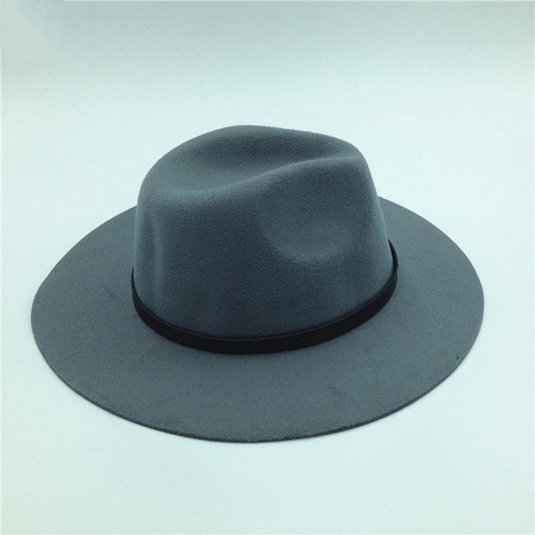 Fedora Wool Blends Vanliga Vinterhattar