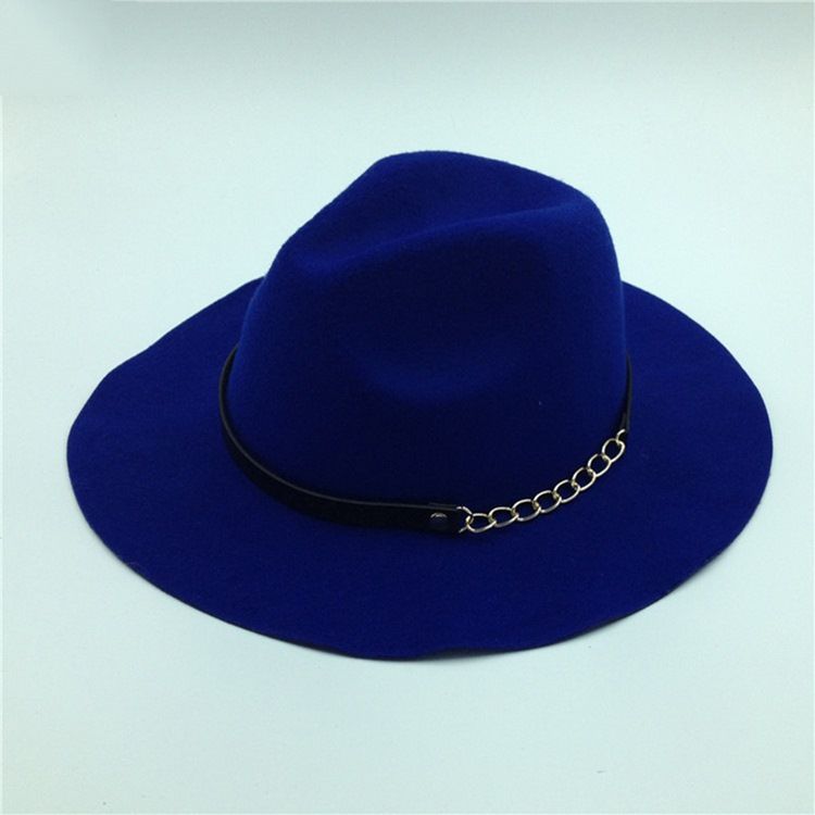 Fedora Wool Blends Vanliga Vinterhattar