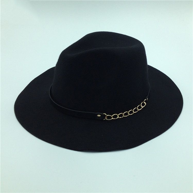 Fedora Wool Blends Vanliga Vinterhattar