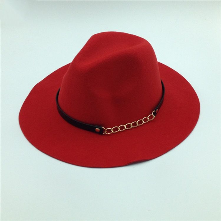 Fedora Wool Blends Vanliga Vinterhattar