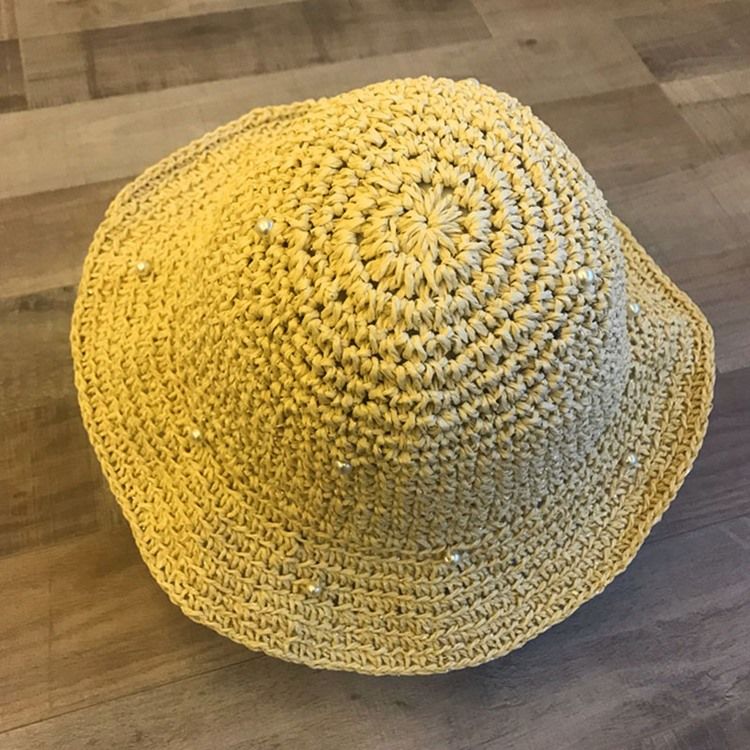 Halm Hollow Plain Pearl Hat
