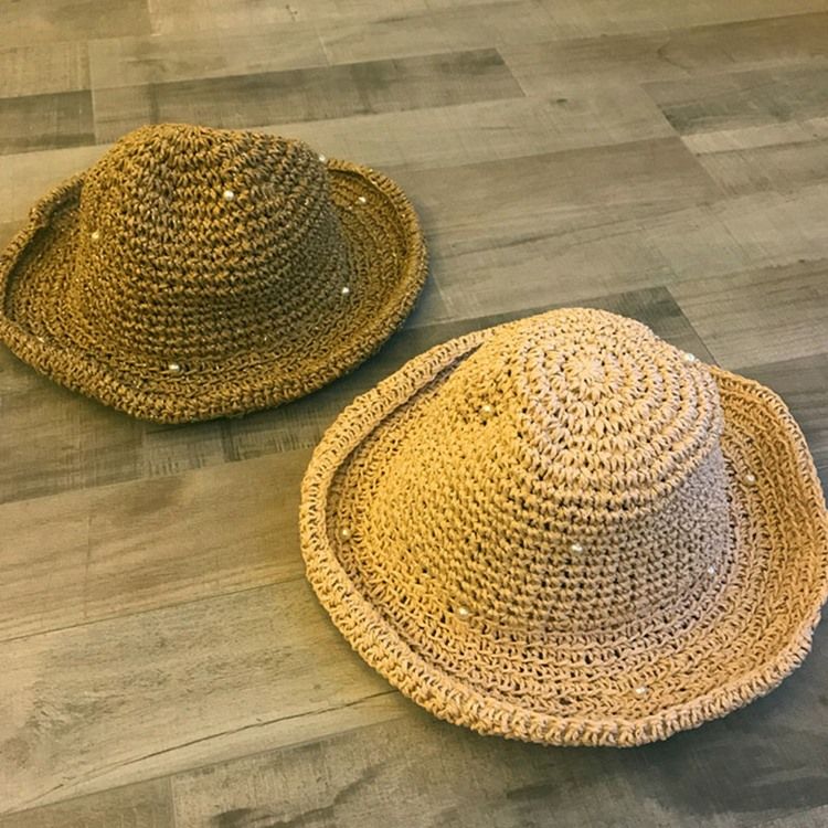 Halm Hollow Plain Pearl Hat