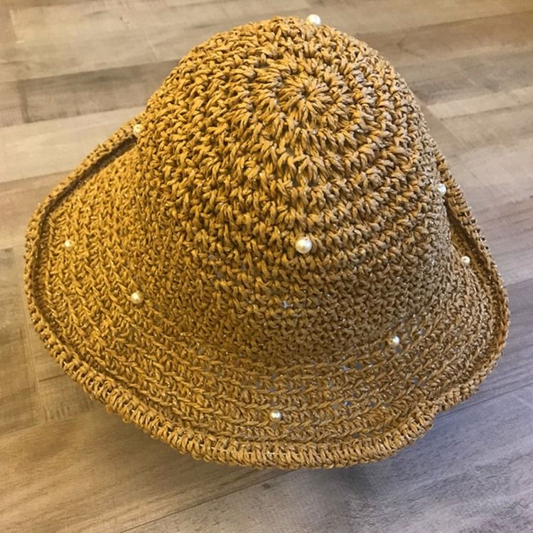 Halm Hollow Plain Pearl Hat