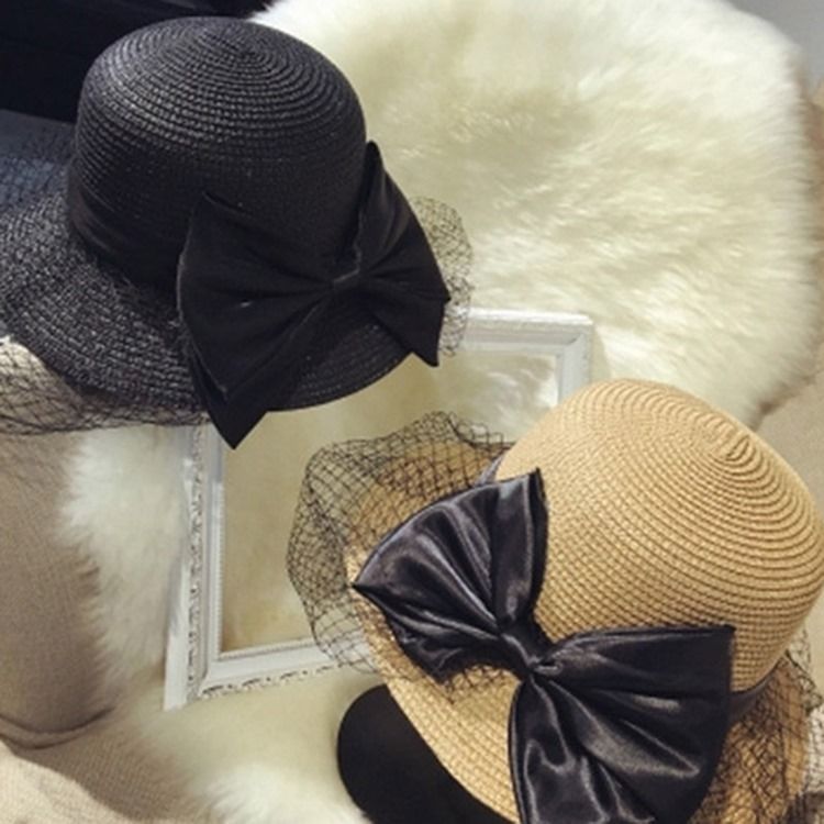 Mesh Halm Vanlig Sommarhatt