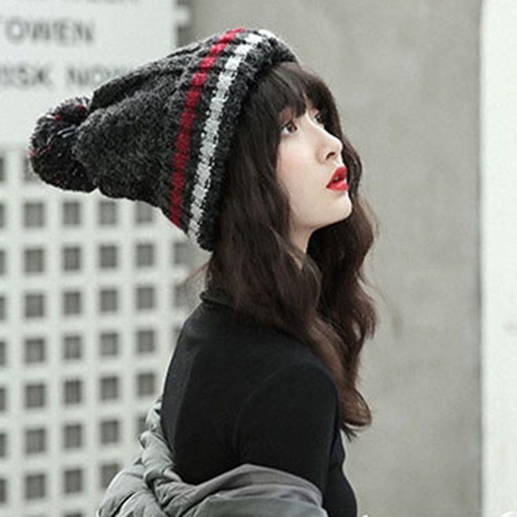 Patchwork Stickade Randhöst Casual Hattar
